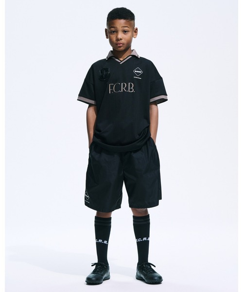 F.C.Real Bristol for Kids（エフシーレアルブリストルフォーキッズ）の「GAME SHORTS（その他パンツ・キッズ・ブラック・MEDIUM/LARGE）」の3枚目の写真