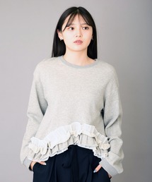 AVIE（アビィ）の「フリルデザインスウェット（スウェット）」