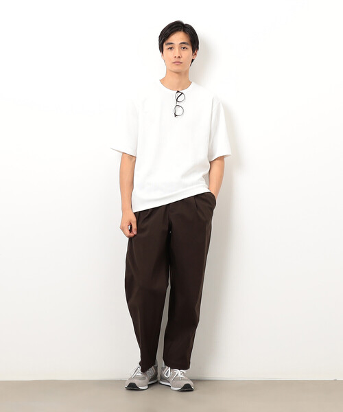 COMME CA ISM(コムサイズム)の「リンクス ストライプTシャツ(Tシャツ/カットソー・メンズ・ホワイト/ブラック・MEDIUM/LARGE/X-LARGE)」の3枚目の写真