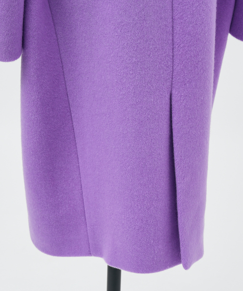 DESIGNWORKS（デザインワークス）の「ダブルビーバーコート（ステンカラーコート・レディース・グレイッシュベージュ・38）」の16枚目の写真