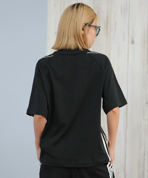 セール】adidas/アディダス W STADIUM Tシャツ スリーストライプス