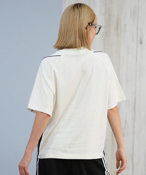 セール】adidas/アディダス W STADIUM Tシャツ スリーストライプス