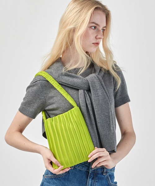 BLUEORB（ブルーオーブ）の「Mini Shoulder ミニショルダー プリーツ