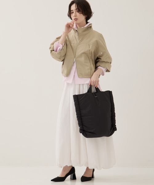 YAHKI（ヤーキ）の「【YAHKI/ヤーキ】YH648/ナイロンバッグ（トートバッグ・レディース・ブラック・FREE）」の8枚目の写真