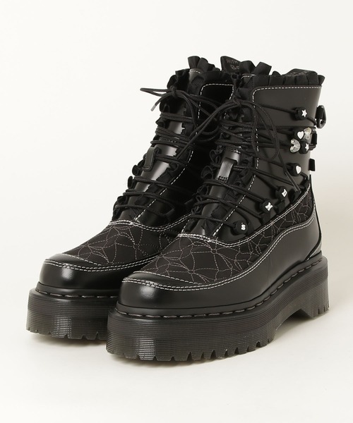 Dr. Martens(ドクターマーチン)の「Dr. Martens/ドクターマーチン JADON FRILL 8 ホール ブーツ 42044001(ブーツ・レディース・ブラック・UK3/UK6/UK5/UK4)」の13枚目の写真