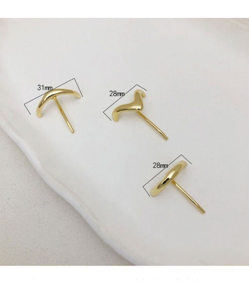Sakka(サッカ)の「メタル Design ヘアカフ3ピース/ポニーフック(その他ヘアアクセサリー・レディース・シルバー/ゴールド/シルバー系/ゴールド系・FREE)」の5枚目の写真