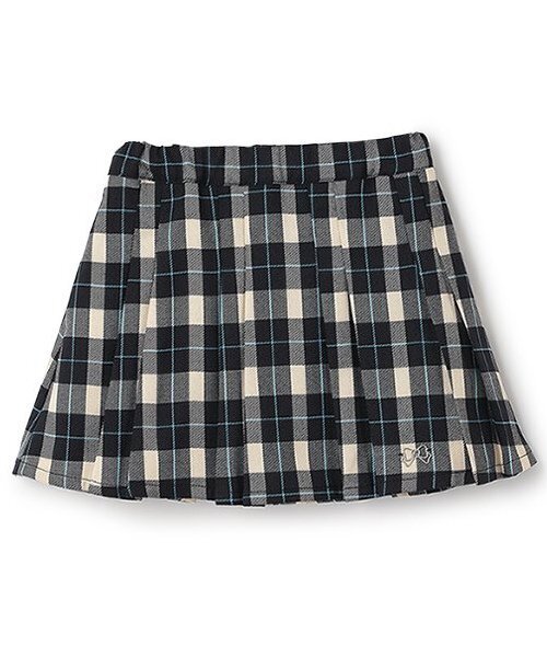 Lycee mine（リセマイン）の「アソートチェック・ランダムプリーツスカート(インパン付き)（スカート・キッズ・ブラック/ベージュ/レッド/グリーン/グレー・110cm/140cm/100cm/120cm/130cm/150cm）」の8枚目の写真