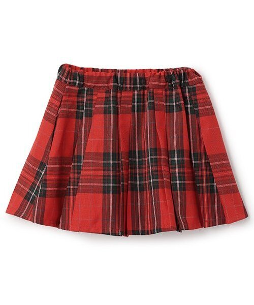 Lycee mine（リセマイン）の「アソートチェック・ランダムプリーツスカート(インパン付き)（スカート・キッズ・ブラック/ベージュ/レッド/グリーン/グレー・110cm/140cm/100cm/120cm/130cm/150cm）」の11枚目の写真