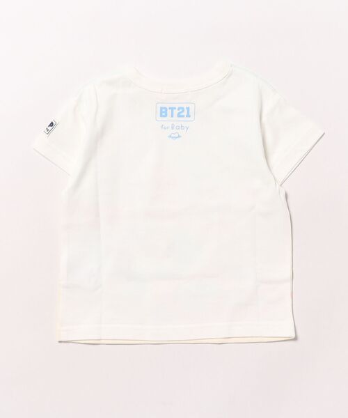 KP（ケーピー）の「【BT21】パネルプリント半袖Tシャツ（Tシャツ/カットソー・キッズ・オフホワイト・80ｃｍ/90cm）」の8枚目の写真