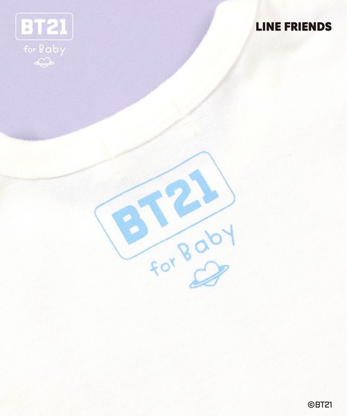 KP（ケーピー）の「【BT21】パネルプリント半袖Tシャツ（Tシャツ/カットソー・キッズ・オフホワイト・80ｃｍ/90cm）」の6枚目の写真