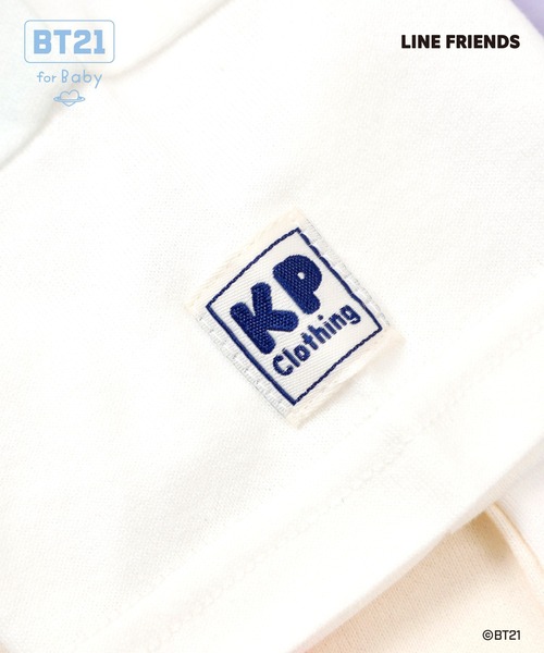 KP（ケーピー）の「【BT21】パネルプリント半袖Tシャツ（Tシャツ/カットソー・キッズ・オフホワイト・80ｃｍ/90cm）」の7枚目の写真