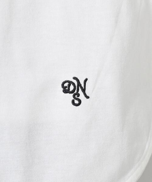 Dessin(デッサン)の「【洗える】シャツテール半袖Tシャツ(Tシャツ/カットソー・レディース・ブラック系2/ホワイト系/ブラック・00/01/02/03)」の7枚目の写真