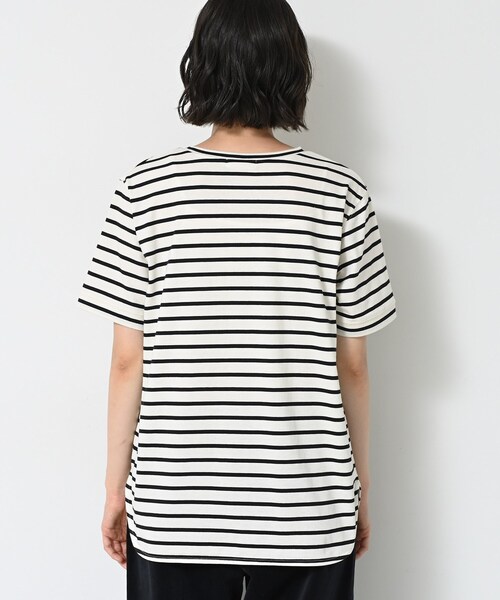 Dessin(デッサン)の「【洗える】シャツテール半袖Tシャツ(Tシャツ/カットソー・レディース・ブラック系2/ホワイト系/ブラック・00/01/02/03)」の18枚目の写真