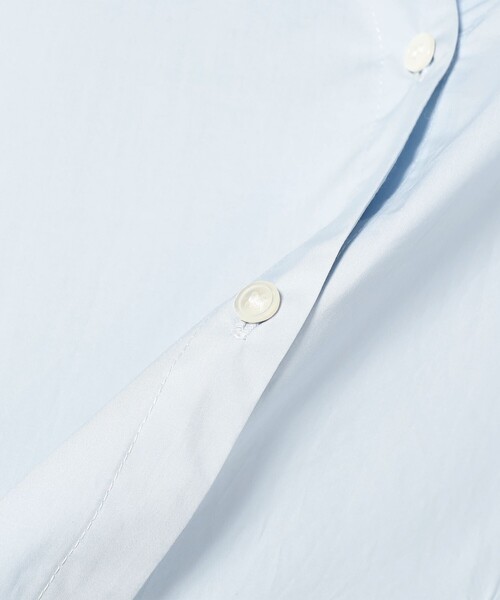 Ray BEAMS（レイビームス）の「キーネック フレア ブラウス（シャツ/ブラウス・レディース・サックスブルー/ブラック/ブラウン系その他2・ONE SIZE）」の9枚目の写真