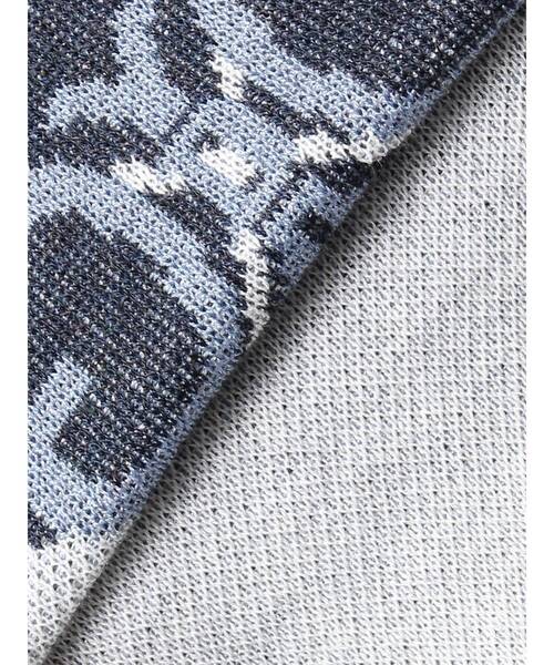 GYDA（ジェイダ）の「Symmetry GYDA アーガイルニットトップス（ニット/セーター・レディース・グレー/ブラック・FREE）」の9枚目の写真