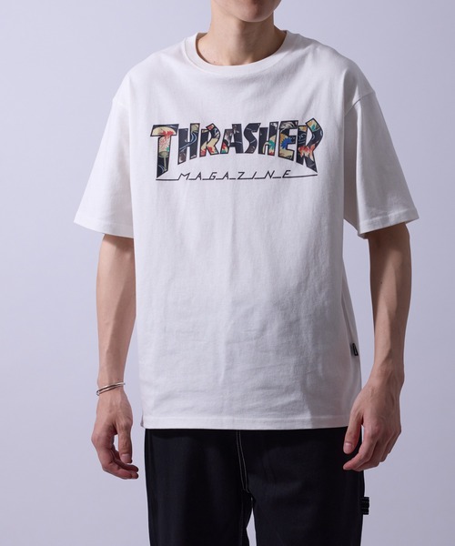 スラッシャーマガジン　ティーシャツ Amazon | [スラッシャー] Magazine マガジン Tシャツ Mag Logo s/s Tee