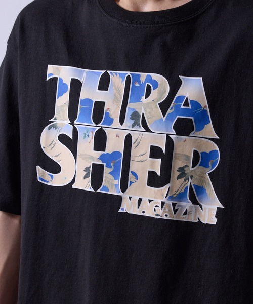 THRASHER(スラッシャー)の「【THRATHER /スラッシャー】別注/マガジンT和Tシャツ(Tシャツ/カットソー・メンズ・ブラック/ホワイト・M/L/LL)」の17枚目の写真