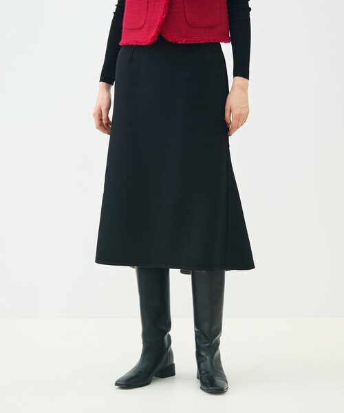 TOMORROWLAND collection(トゥモローランドコレクション)の「ガンクラブトゥースリバー 2-wayマーメイドスカート(スカート・レディース・ブラック系その他・36/34)」の9枚目の写真