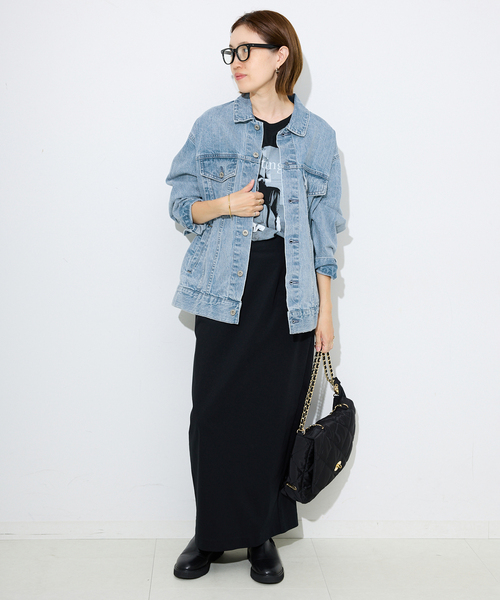 36.【新品タグ付】SLOBE IENA★ LE DENIM デニムジャケット SLOBE IENA ジャケット Gジャン LE DENIM ボクシートラッカー