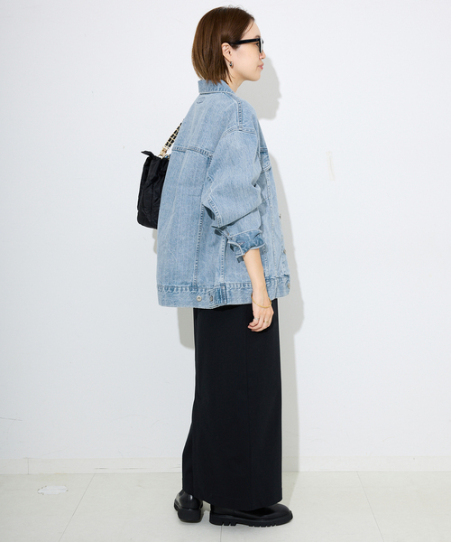 LE DENIM BIG TRUCKERジャケット（デニムジャケット）｜SLOBE