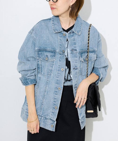 2025SS SLOBE IENA DENIM ジャケット LE DENIM BIG TRUCKERジャケット（デニムジャケット）｜SLOBE