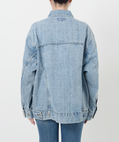 LE DENIM BIG TRUCKERジャケット（デニムジャケット）｜SLOBE