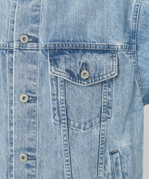 LE DENIM BIG TRUCKERジャケット（デニムジャケット）｜SLOBE