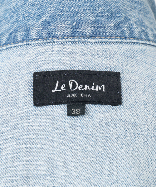 LE DENIM BIG TRUCKERジャケット（デニムジャケット）｜SLOBE