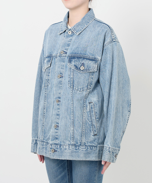 LE DENIM BIG TRUCKERジャケット（デニムジャケット）｜SLOBE