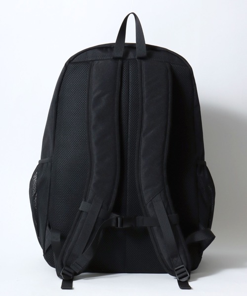 Lee(リー)の「Lee/リー 撥水 ロゴ ワンポイント刺繍 多ポケットバックパック/リュック/大容量 約34L/レディース メンズ(バックパック/リュック・レディース・ブラック・FREE)」の5枚目の写真