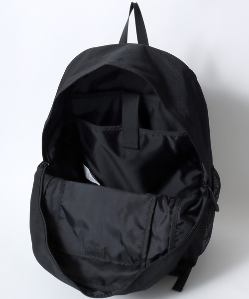 Lee(リー)の「Lee/リー 撥水 ロゴ ワンポイント刺繍 多ポケットバックパック/リュック/大容量 約34L/レディース メンズ(バックパック/リュック・レディース・ブラック・FREE)」の7枚目の写真