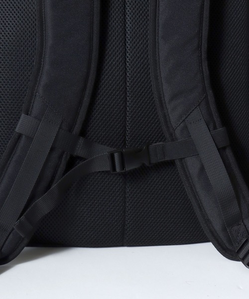 Lee(リー)の「Lee/リー 撥水 ロゴ ワンポイント刺繍 多ポケットバックパック/リュック/大容量 約34L/レディース メンズ(バックパック/リュック・レディース・ブラック・FREE)」の18枚目の写真