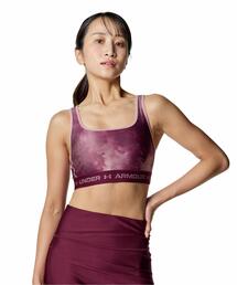 UNDER ARMOUR(アンダーアーマー)のUAクロスバックブラ プリント ミディアムサポート(トレーニング/レディース)(スポーツブラ)