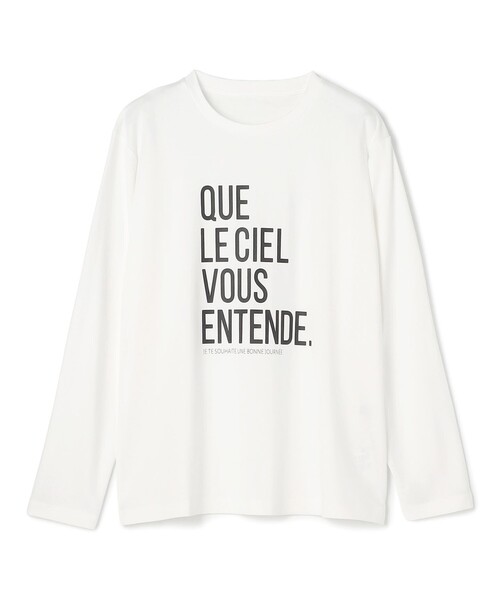 UNFILO(アンフィーロ)の「コットンスムース グラフィック ロンT(Tシャツ/カットソー・レディース・ホワイト系1/ホワイト系/グレー系2/ホワイト系2/グレー系1/グレー系・SMALL/LARGE/MEDIUM)」の15枚目の写真