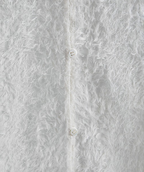 SALON adam et rope'(サロン アダム エ ロペ)の「【WEB限定】2WAYレイユールジャガードブラウス(シャツ/ブラウス・レディース・ブラック/オフホワイト・FREE)」の7枚目の写真