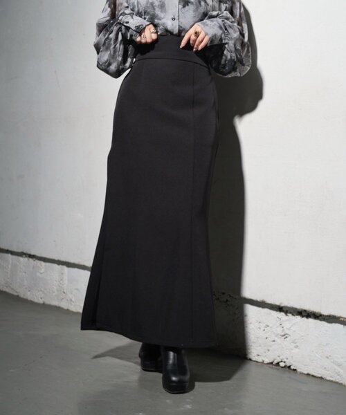Mavie..7】【3サイズ展開】サイドスリットマーメイドスカート