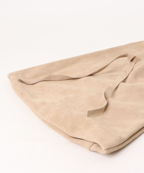 andrea cardone（アンドレアカルドネ）の「【ANDREA CARDONE】ミディアムサイズスエードバッグ(Q56388)（トートバッグ・レディース・ライトベージュ/ブルー/ベージュ・ALL）」の5枚目の写真