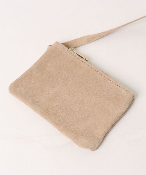 andrea cardone（アンドレアカルドネ）の「【ANDREA CARDONE】ミディアムサイズスエードバッグ(Q56388)（トートバッグ・レディース・ライトベージュ/ブルー/ベージュ・ALL）」の7枚目の写真