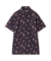 Paul Stuart（ポールスチュアート）の「【GOLF】鴨柄プリントカッタウェイポロシャツ（ゴルフグッズ）」