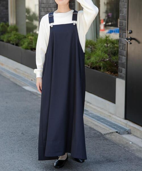セール】FORK&SPOON フレアサスペンダーワンピース（ワンピース