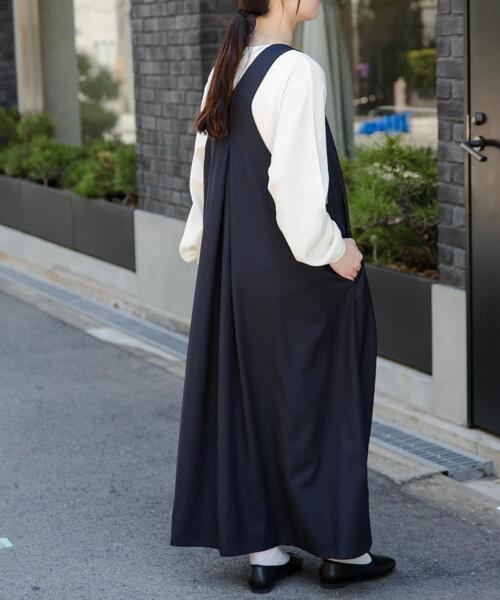 セール】FORK&SPOON フレアサスペンダーワンピース（ワンピース