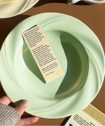 Made in I(ChCAC)simple design plate(H)