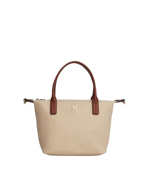 TOMMY HILFIGER（トミーヒルフィガー）の「ポペットミニトートバッグ（ショルダーバッグ・レディース・ベージュ/レッド/グリーン/ブラック・FREE）」の3枚目の写真