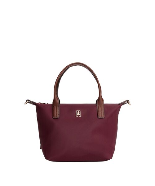 TOMMY HILFIGER（トミーヒルフィガー）の「ポペットミニトートバッグ（ショルダーバッグ・レディース・ベージュ/レッド/グリーン/ブラック・FREE）」の4枚目の写真