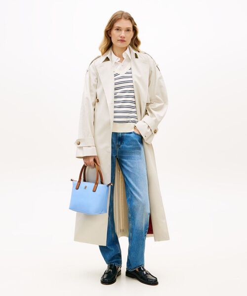 TOMMY HILFIGER（トミーヒルフィガー）の「ポペットミニトートバッグ（ショルダーバッグ・レディース・ベージュ/レッド/グリーン/ブラック・FREE）」の14枚目の写真