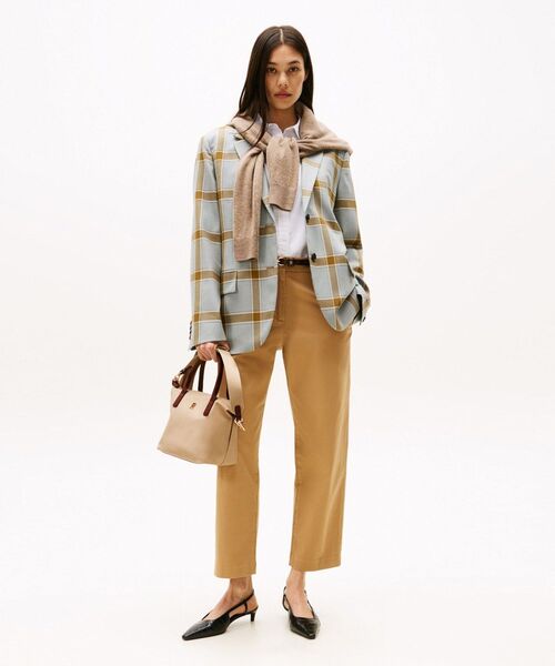 TOMMY HILFIGER（トミーヒルフィガー）の「ポペットミニトートバッグ（ショルダーバッグ・レディース・ベージュ/レッド/グリーン/ブラック・FREE）」の22枚目の写真