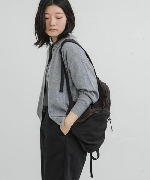 EKAL（エカル）の「ウールハイゲージニットカーディガン（カーディガン/ボレロ・レディース・ブラック/グレー/ベージュ・ONE）」の20枚目の写真