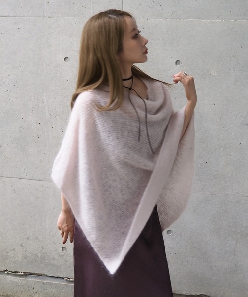 セール】poncho satin dress set up /ポンチョ サテン ドレス セット