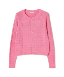 MACPHEE（マカフィー）の「ギザケーブル クルーネックカーディガン（カーディガン/ボレロ）」