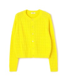 MACPHEE（マカフィー）の「ギザケーブル クルーネックカーディガン（カーディガン/ボレロ）」